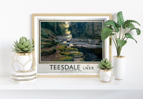 Teesdale Near Barnard Castle - 11X14” Premium Art Print II