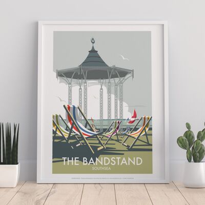 The Bandstand By Artist Dave Thompson - Premium Art Print I