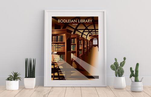 The Bodleian Library By Artist Dave Thompson - Art Print I