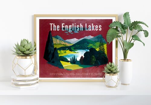 The English Lakes - 11X14” Premium Art Print III