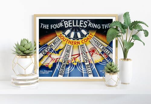 The Four Belles Southern Coast - Art Print I