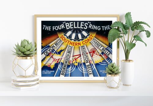 The Four Belles Southern Coast - Art Print II