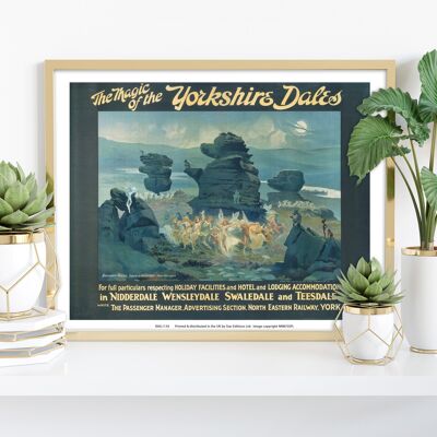 La magia delle vallate dello Yorkshire - 11 x 14" Premium Art Print I
