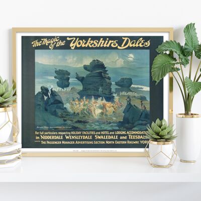 Die Magie der Yorkshire Dales – Premium-Kunstdruck 27,9 x 35,6 cm II