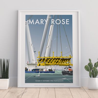 La Mary Rose par l'artiste Dave Thompson - Premium Art Print II