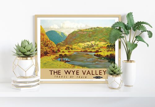 The Wye Valley - 11X14” Premium Art Print II