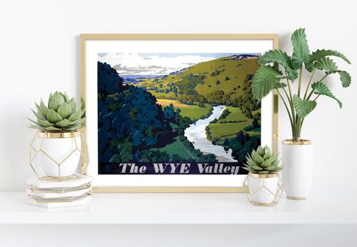 The Wye Valley - 11X14” Premium Art Print III