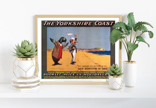 The Yorkshire Coast - 11X14” Premium Art Print I