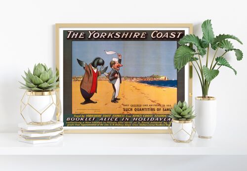 The Yorkshire Coast - 11X14” Premium Art Print III