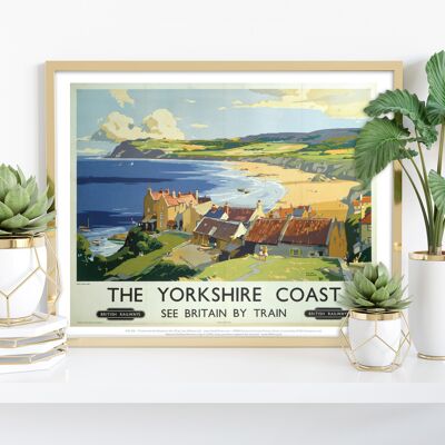 The Yorkshire Coast - 11X14” Premium Art Print IV