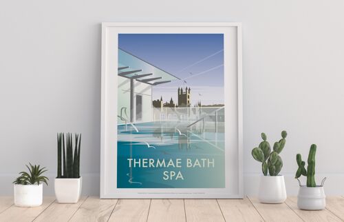 Thermae Bath Spa By Artist Dave Thompson - 11X14” Art Print I