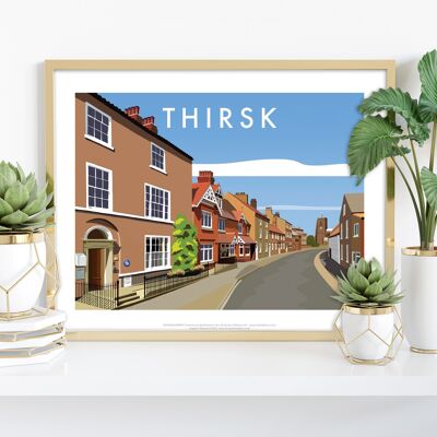 Thirsk By Artist Richard O'Neill - 11X14” Premium Art Print I