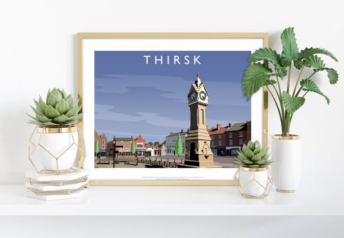 Thirsk By Artist Richard O'Neill - 11X14” Premium Art Print II