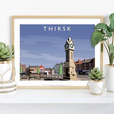 Thirsk By Artist Richard O'Neill - 11X14” Premium Art Print II