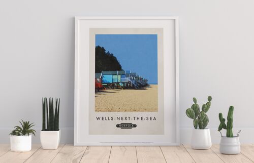 Wells-Next-The-Sea, Norfolk - 11X14” Premium Art Print II