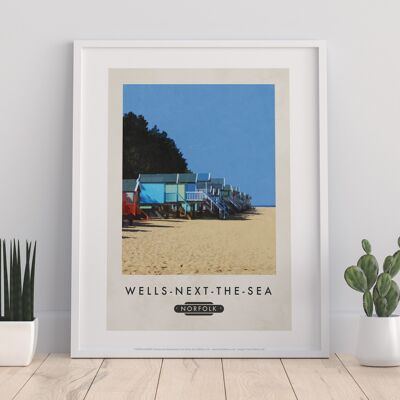 Wells-Next-The-Sea, Norfolk - 11X14" Premium Art Print II