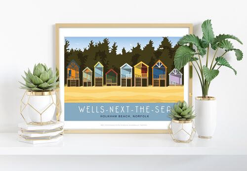 Wells-Next-The-Sea, Norfolk - 11X14” Premium Art Print III