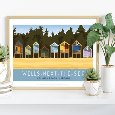 Wells-Next-The-Sea, Norfolk – Premium-Kunstdruck im Format 11 x 14 Zoll III