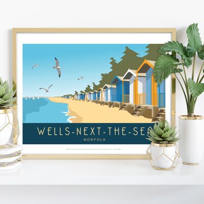 Wells-Next-The-Sea, Norfolk - Stampa artistica premium 11X14" IV