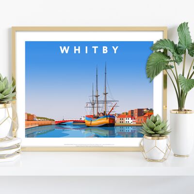 Whitby von Künstler Richard O'Neill – Premium-Kunstdruck 27,9 x 35,6 cm II