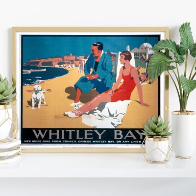 Whitley Bay - Stampa d'arte premium 11X14" III