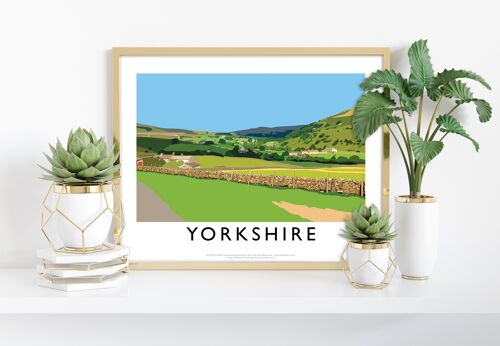 Yorkshire By Artist Richard O'Neill - Premium Art Print I