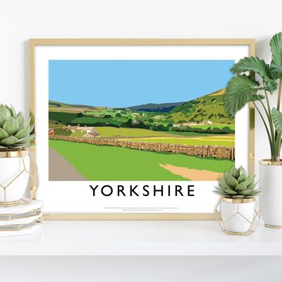 Yorkshire By Artist Richard O'Neill - Premium Art Print I
