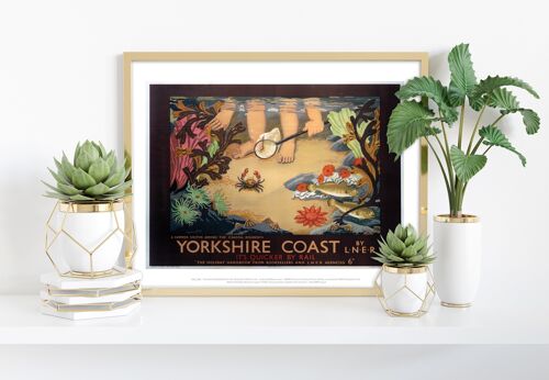 Yorkshire Coast - Summer Visitor - 11X14” Premium Art Print II
