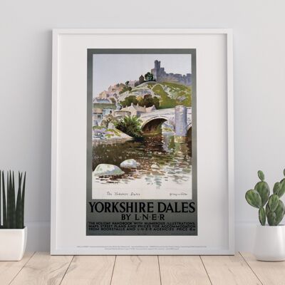 Yorkshire Dales di Lner - 11 x 14" Premium Art Print I