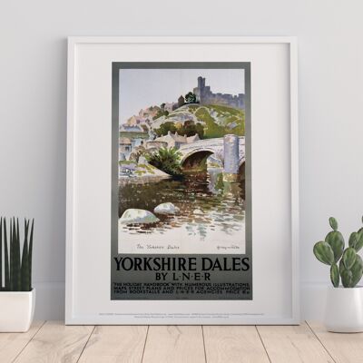 Yorkshire Dales von Lner – 11 x 14 Zoll Premium-Kunstdruck I