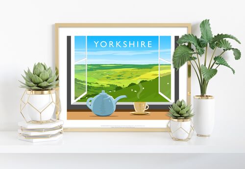 Yorkshire From The Window - Richard O'Neill Art Print I