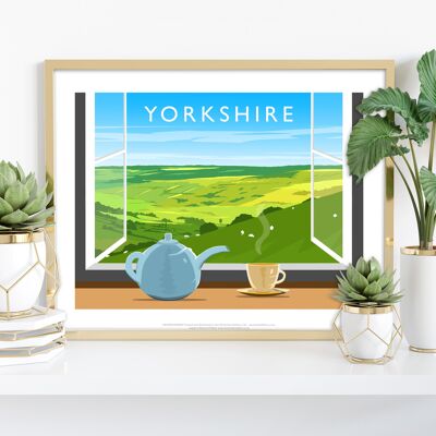 Yorkshire aus dem Fenster - Richard O'Neill Kunstdruck I