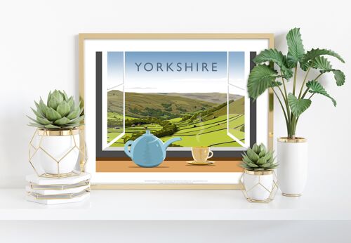 Yorkshire From The Window - Richard O'Neill Art Print II