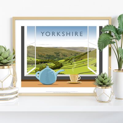 Yorkshire aus dem Fenster - Richard O'Neill Kunstdruck II