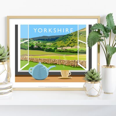 Yorkshire aus dem Fenster - Richard O'Neill Kunstdruck IV