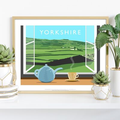 Yorkshire vom Fenster - Richard O'Neill Kunstdruck VI