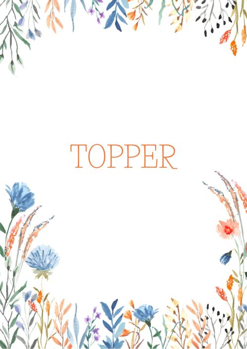 Topper | Kaart Fripperies
