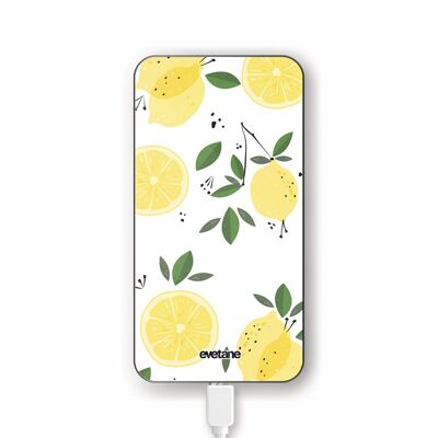 Batterie verre trempé 8000mAh Citrons