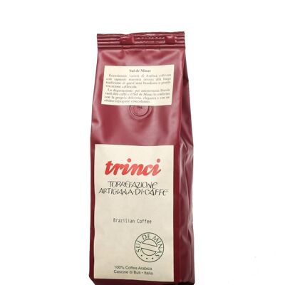 BRASILIEN AUF DEM DE MINAS ARAB 100% TORR KAFFEE / BOHNEN 250g