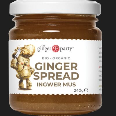 CONFITURA DE JENGIBRE ECO 240 g THE GINGER PARTY