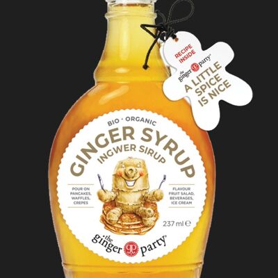 GINGER SYRUP 247 ml THE GINGER PARTY
