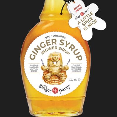 GINGER SYRUP 247 ml THE GINGER PARTY