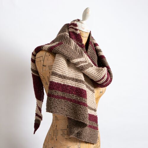 Festival Shawl Easy Knitting Kit
