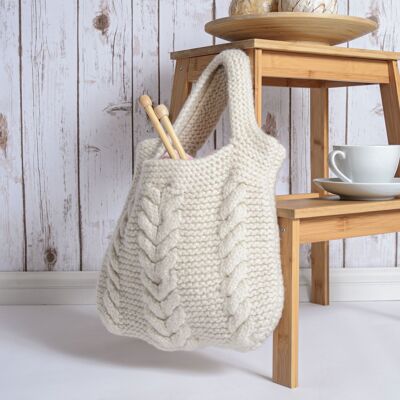Kabeltasche Easy Knitting Kit