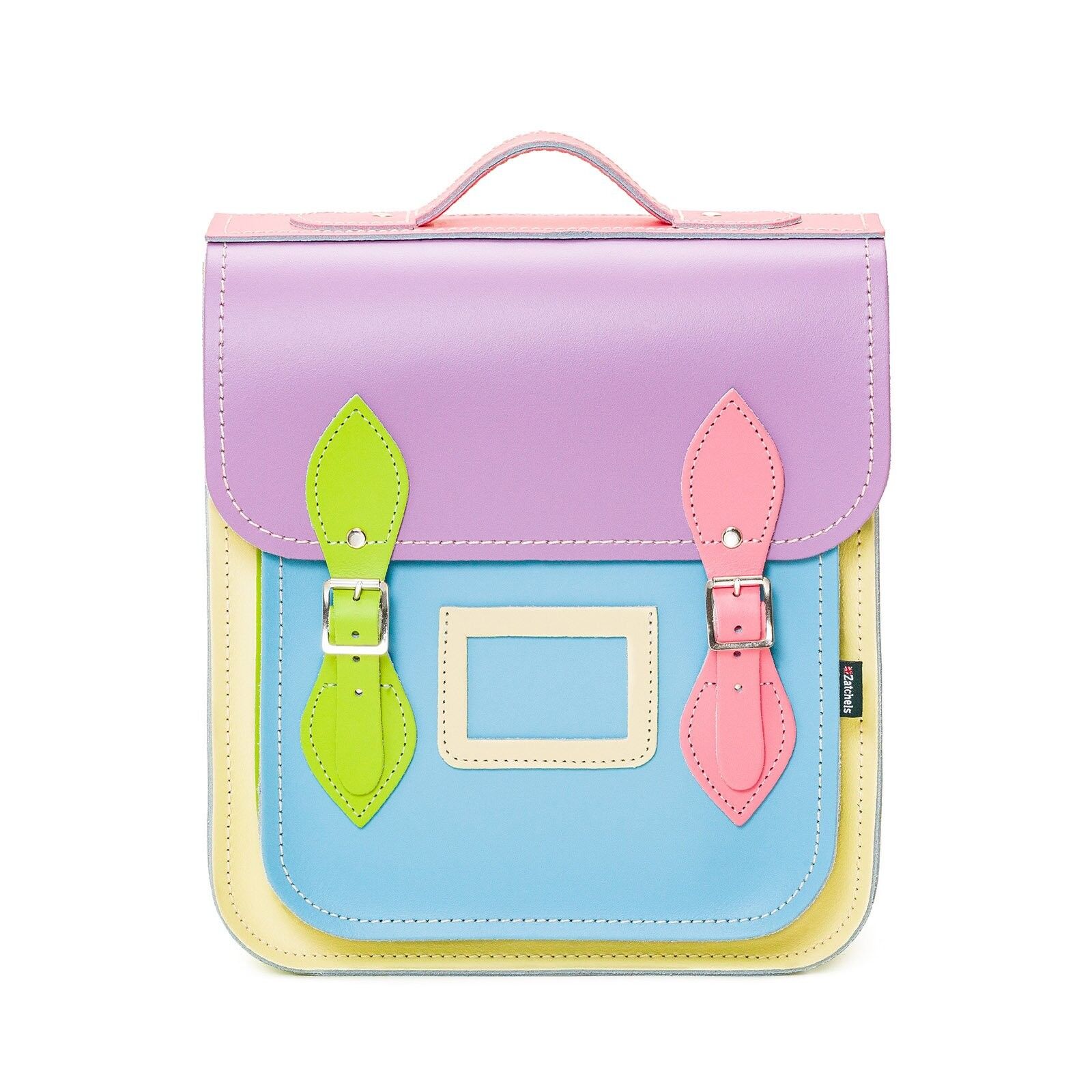 Buy wholesale Handmade Leather City Backpack - Pastel Kaleidoscope