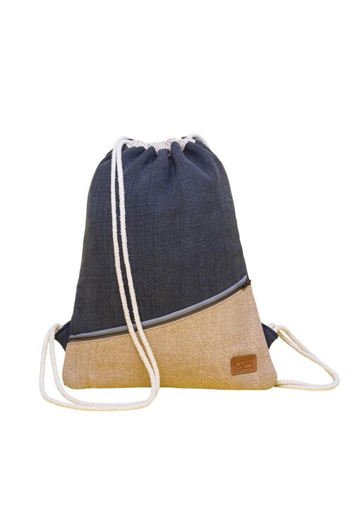 "The Mooch" Drawstring Rucksack - Graphitgrau