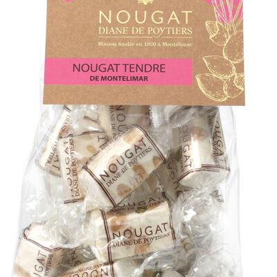 Soft Montélimar nougat kraft/golden bag 175g