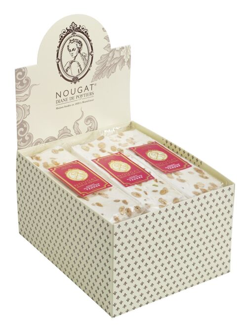 Nougat de Montélimar tendre barre 100g