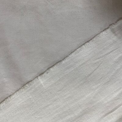 FLANELETTE BLANCHE 51%VISCOSE 49%COTON - coupon de tissu de 1 mètre 20