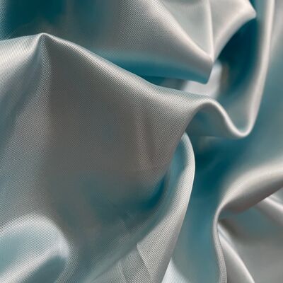 DOUBLURE VISCOSE TURQUOISE 100% VISCOSE - coupon de 3 mètres